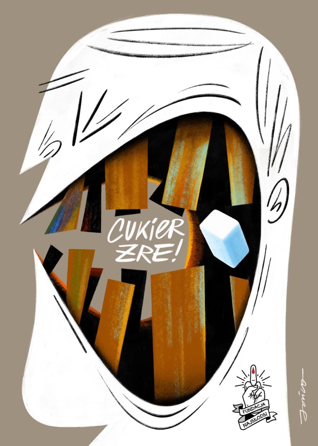 Cukier żre